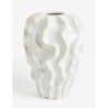 H&M HOME Stoneware Vase,White Colors