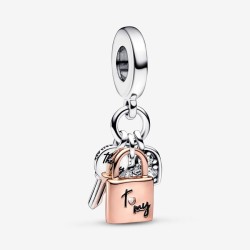 Padlock & Heart Bracelet Gift Set